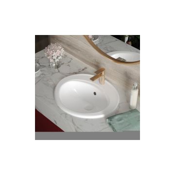 Раковина встраиваемая сверху RoxenBath (РоксенБаз) Tiera 505х460х195 мм, 570150, белый