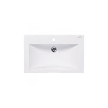 Раковина встраиваемая сверху RoxenBath (РоксенБаз) Iris 750х480х133 мм, 3001475, белый