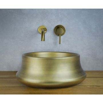 Раковина-чаша Bronze de Luxe (Бронз Де Люкс) Terracotta 360x360x140 мм, бронза (1347MQ)