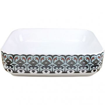 Раковина накладная Bronze de Luxe (Бронз Де Люкс) Nordic 500х400х135 мм (2073)