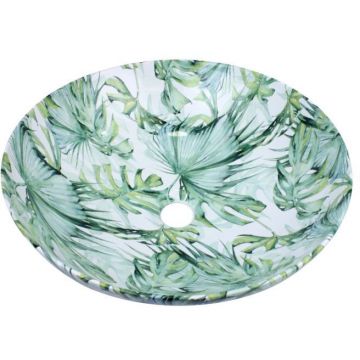 Раковина-чаша Bronze de Luxe (Бронз Де Люкс) Flora 400x400x120 мм (3008)