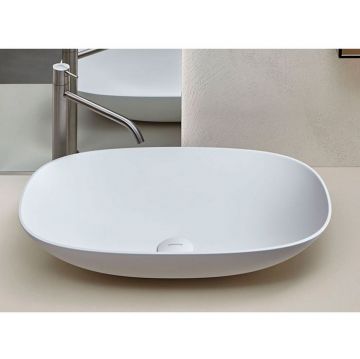 Раковина Antonio Lupi (Антонио Лупи) Velo 35х63 см, без отверстий, накладная, цвет: белый VELO63 Bianco