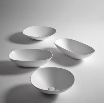 Раковина Antonio Lupi (Антонио Лупи) Velo 35х63 см, без отверстий, накладная, цвет: белый VELO63 Bianco