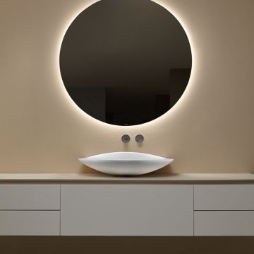 Раковина Antonio Lupi (Антонио Лупи) Venere 40х60 см, без отверстий, подвесная, цвет: белый VENERE Bianco/cr