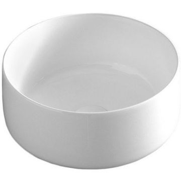 Раковина Artceram (Арткерам) Cognac накладная 35 см, saniglaze, цвет: белый глянцевый COL004 01 34