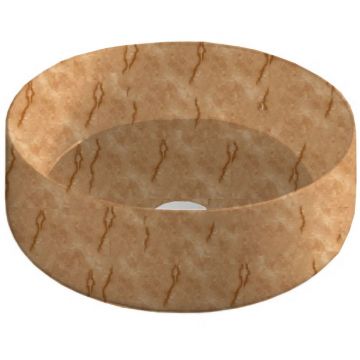 Раковина Artceram (Арткерам) Cognac настольная 42 см, цвет: onyx COL001 46 00