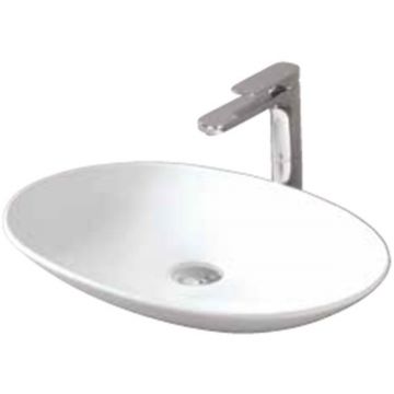 Раковина Artceram (Арткерам) LA Fontana 60x42 см, без отверстий, цвет: белый LFL001 01 00