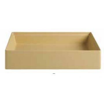 Раковина Artceram (Арткерам) Scalino 38х55 см, без отверстий, цвет: giallo zinco SCL002 12 00