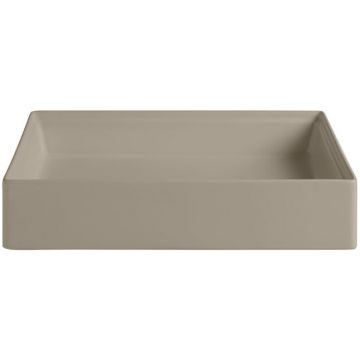 Раковина Artceram (Арткерам) Scalino 55х38 см, накладная, без отверстий, без слив перелива, цвет: matera SCL002 41 00 matera *0