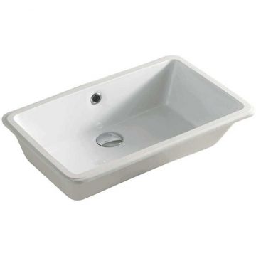 Раковина Artceram Washbasins GEA 53х34.5 см, без отверстий, цвет: белый GEL001 01 00