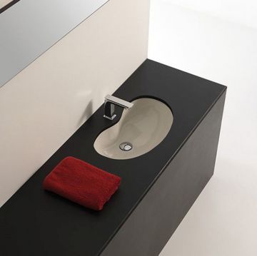 Раковина Artceram Washbasins Idea 60х37 см, без отверстий, цвет: белый IDL001 01 00
