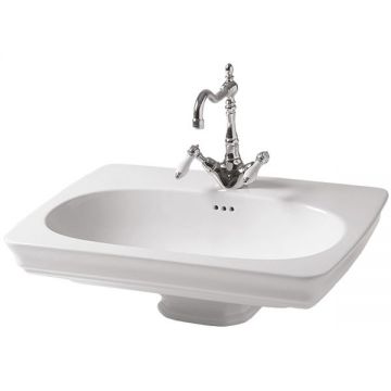 Раковина Artceram Civitas 68х50 см, 1 отверстие, подвесная, цвет: белый CIL001 01 00 *1