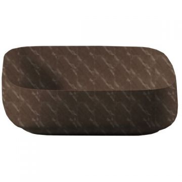 Раковина Artceram (Арткерам) Cognac 56x41 см, без отверстий, накладная, цвет: bronze amani COL009 49 00