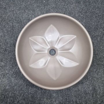 Раковина Azzurra (Аззурра) Fleur накладна, 45х16см, без отверстий, цвет: Tortora LALA045160F0TO*0