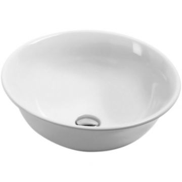 Раковина Azzurra (Аззурра) Jubilaeum накладная круглая 48xH18 см, без отверстий, цвет: Bianco lucido JULA04818000BI/(JUB45/APP bi)*0