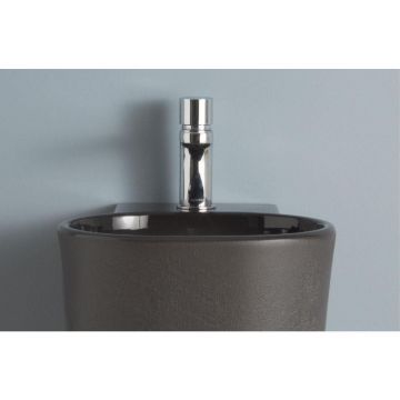 Раковина Azzurra (Аззурра) Nativo подвесная 35x37x62 см, 1 отверстие, с креплением, цвет: Bianco lucido LALS035370NM/(NAT200/1 bi)*1