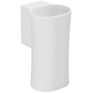 Раковина Azzurra (Аззурра) Nativo подвесная 35x37x62 см, без отверстий, с креплением, цвет: Bianco lucido LALS035370N0BI/(NAT200/0bi)*0