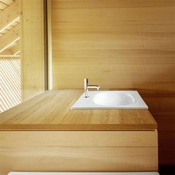 Раковина Bette (Бетте) Comodo встраиваемая на столешницу 60х49.5х12см, с 1 отверстие, сталь, цвет: белый A215-000 HLW1