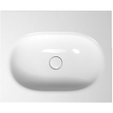 Раковина Bette (Бетте) Comodo встраиваемая на столешницу 60х49.5х12см, с 1 отверстие, сталь, цвет: белый A215-000 HLW1