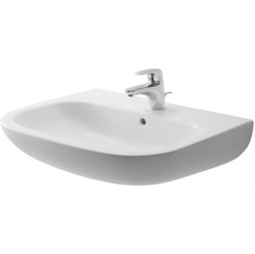 Раковина Duravit (Дуравит) D-Code 65х50 см, 1 отверстие, цвет: белый 23106500002
