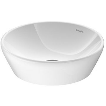 Раковина Duravit (Дуравит) D-Neo 40 см, накладная, без перелива, без отверстий, цвет: белый 2371400070