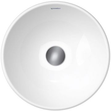 Раковина Duravit (Дуравит) D-Neo 40 см, накладная, без перелива, без отверстий, цвет: белый 2371400070