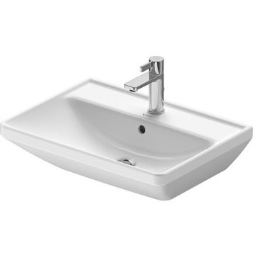 Раковина Duravit (Дуравит) D-Neo 60х44 см, накладная, с переливом, 1 отверстие, цвет: белый 2366600000