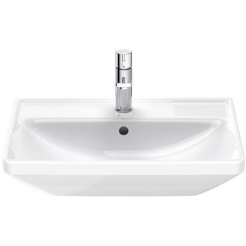Раковина Duravit (Дуравит) D-Neo 60х44 см, накладная, с переливом, 1 отверстие, цвет: белый 2366600000