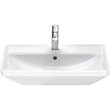 Раковина Duravit (Дуравит) D-Neo накладная 65х44см, с переливом, с 1 отверстие, цвет: белый 2366650000