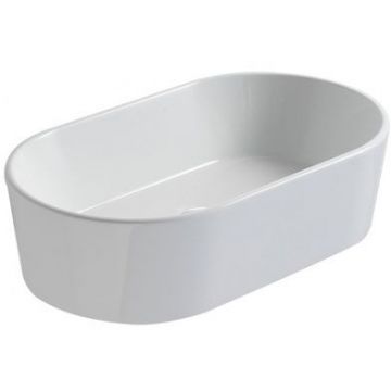 Раковина Globo (Глобо) Forty3 60х35х16 см, без отверстий, цвет: белый FO061.BI