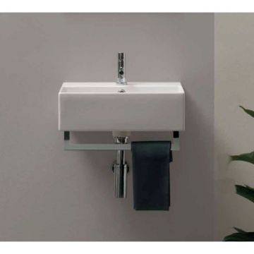 Раковина Globo (Глобо) Incantho 46х37 см, без отверстий, цвет: белый IN046.BI*0