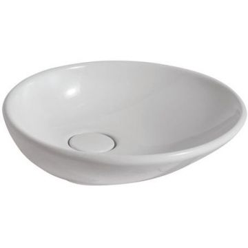 Раковина Globo (Глобо) Lavabi darr 50х50х14 см, без отверстий, без перелива, цвет: белый LAT50.BI