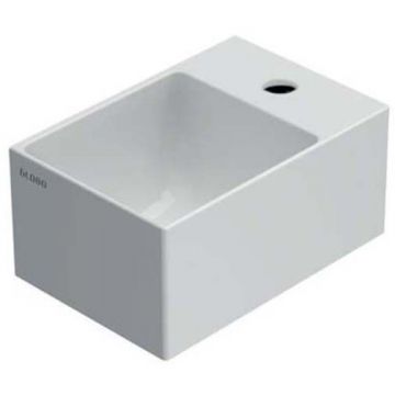 Раковина Globo T-Edge накладная 30х20хh:14 см, c 1 отверстие, цвет: белый B6R30BI