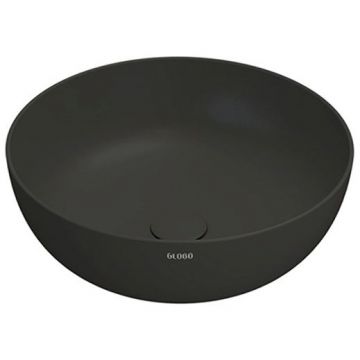 Раковина Globo (Глобо) T-Edge накладная d45хh16 см, без отверстий, цвет: smoke B6T45.SK