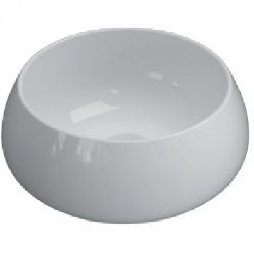 Раковина Globo (Глобо) T-Edge -чаша 35х14 см, без отверстий, на столешницу, цвет: белый TE035BI