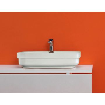 Раковина Kerasan (Керасан) Tribeca 60х43 см, 1 отверстие, встраиваемая, цвет: белый 514201*1