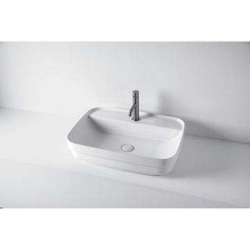 Раковина Kerasan (Керасан) Tribeca 60х43 см, 1 отверстие, встраиваемая, цвет: белый 514201*1