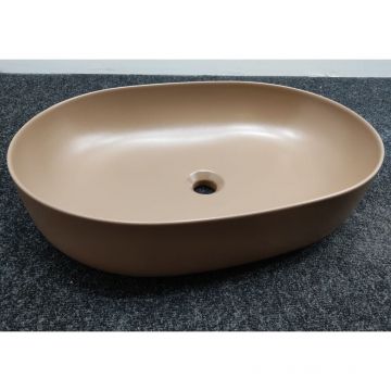 Раковина Kerasan (Керасан) Nolita 60х40 см, без отверстий, накладная, цвет: Bruno matt 534388