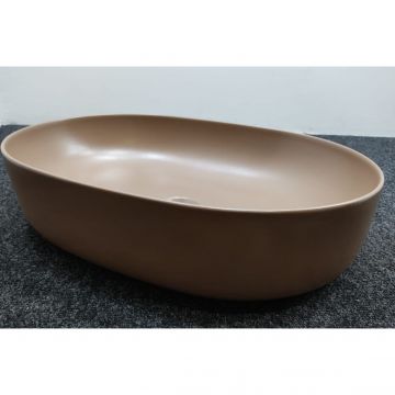 Раковина Kerasan (Керасан) Nolita 60х40 см, без отверстий, накладная, цвет: Bruno matt 534388