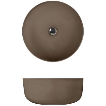 Раковина Kerasan (Керасан) Nolita -чаша 40х15 см, без отверстий, цвет: Bruno matt 534488