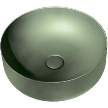 Раковина Kerasan Nolita -чаша 40х15 см, без отверстий, цвет: Verde muschio 534411