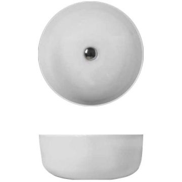 Раковина Kerasan (Керасан) Nolita -чаша 40х15 см, без отверстий, цвет: белый матовый 534430