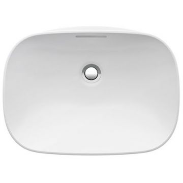 Раковина Laufen (Лауфен) INO 50х36.5x4 см, без отверстий, цвет: белый 8.1730.2.000.109.1