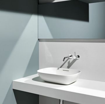 Раковина Laufen (Лауфен) INO -чаша 50х35х13 см, без отверстий, покрытие LLC, цвет: белый 8.1230.2.400.109.1