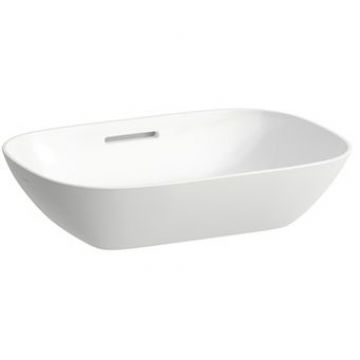 Раковина Laufen (Лауфен) INO -чаша 50х35х13 см, без отверстий, покрытие LLC, цвет: белый 8.1230.2.400.109.1