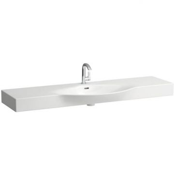 Раковина Laufen (Лауфен) Palace 150x51x11 см, 1 отверстие, подвесная/накладная, цвет: белый 8.1170.6.000.104.1