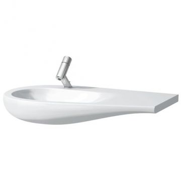 Раковина Laufen (Лауфен) Alessi One 90х50х16.5 см, 1 отверстие, покрытие LLC, цвет: белый 8.1497.5.400.104.1