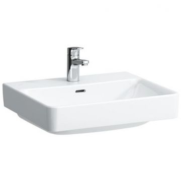 Раковина Laufen (Лауфен) Pro S 55х46.5х95 см, подвесная, с 1 отверстие, цвет: белый 8.1096.2.000.104.1