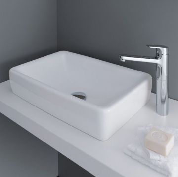Раковина Laufen Pro S чаша 60х40 см, без отв, без перелива, цвет: белый 8.1695.2.000.112.1