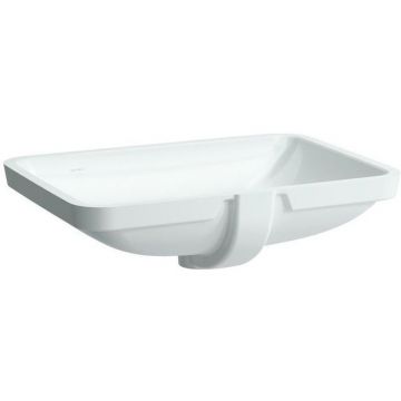 Раковина Laufen Pro 60x40x17см, без отверстий, цвет: белый 8.1196.5.000.109.1